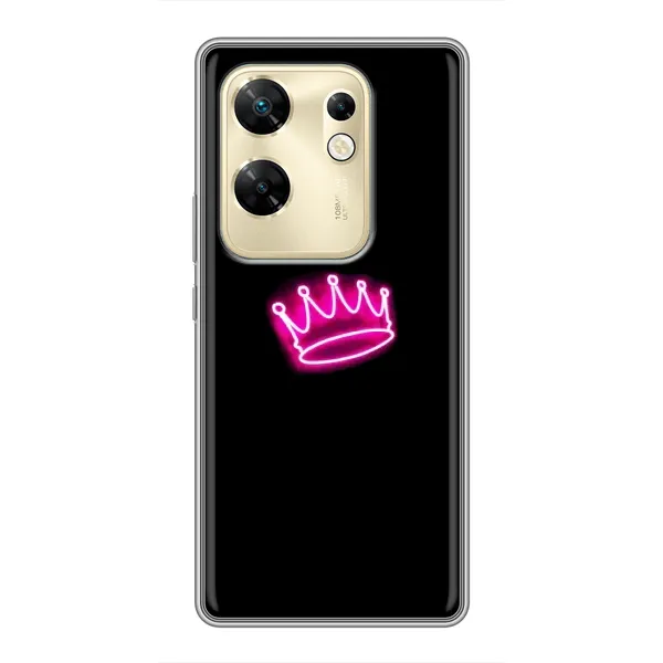 Чехол с принтом «Яркая корона» для Infinix Zero 30