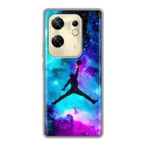 Чехлы для Infinix Zero 30 - с картинкой JORDAN (AlphaPrint) (Яркий Джордан)