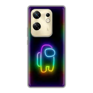 Чехол Амонг Ас для Infinix Zero 30 (AlphaPrint) (Яркий скин)