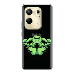 Чехлы с героями Марвел Infinix Zero 30 (VPrint) (Зелёный Халк)