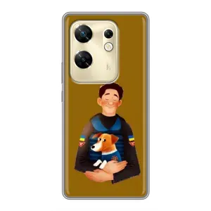 Чехлы с картинкой собаки Патрон для Infinix Zero 30 (AlphaPrint) (ЗСУ Патрон)