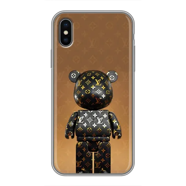 Чохол з принтом «Bearbrick» для iPhone X