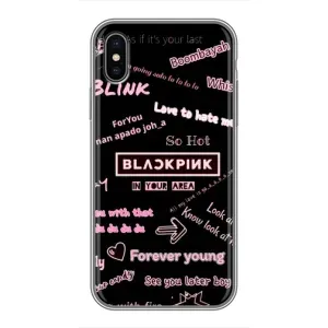 Чохол з музикальним гуртом для iPhone X (BLACKPINK)
