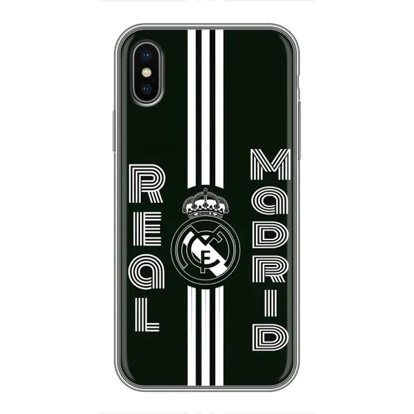 Чохол з принтом «чорно білий Реал» для iPhone X