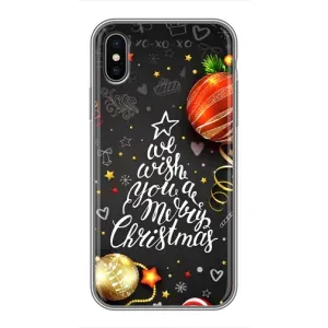 Різдвяні Чохли для iPhone X (VPrint) (Ялинка)