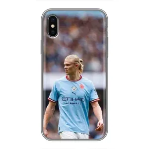 Чохли з футболістом Ерлінг Холанд для iPhone X (AlphaPrint) (Ерлинг Холанд)