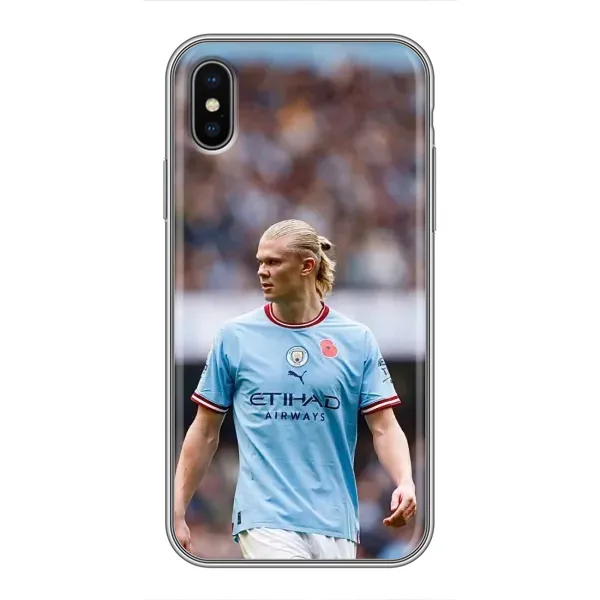 Чехол с принтом «Эрлинг Холанд» для iPhone X