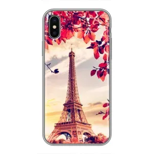 Чохол Ейфелева Вежа iPhone X - (AlphaPrint) (Ейфелева Вежа)