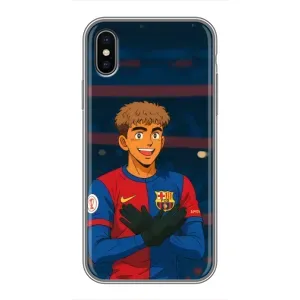 Чохол з футболістом Ламін Ямаль iPhone X (Футболіст Ямаль)