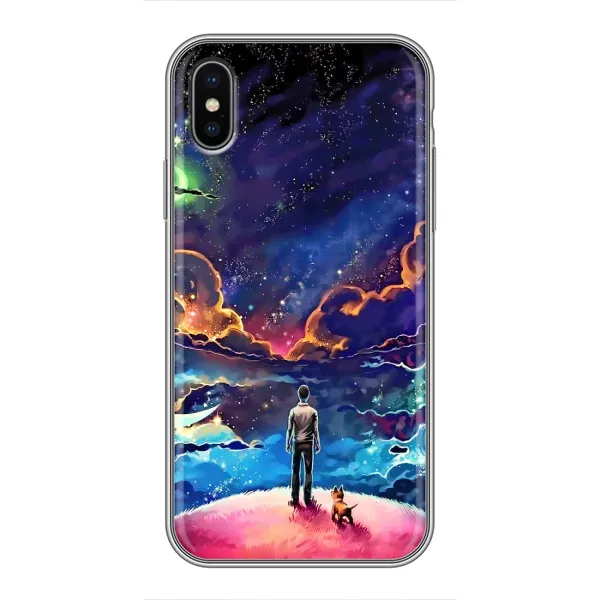 Чохол з принтом «Вид Галактики» для iPhone X Чохол з принтом «Вид Галактики» для iPhone X