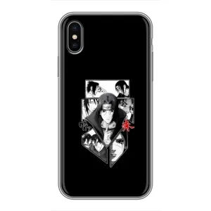 Чохли на тему: Ітачи Учіха для iPhone X (AlphaPrint) (колаж Ітачі)