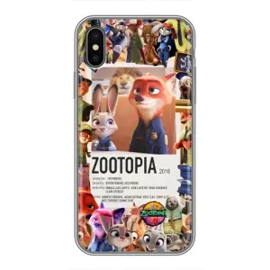 Чохол Зоотрополіс на iPhone X (Постер Зоотрополіс)