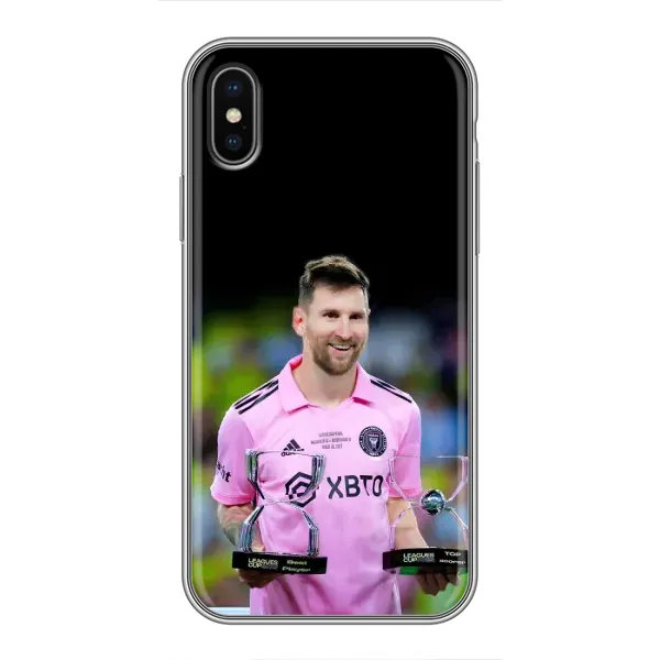 Чохол з принтом «Кубки Мессі» для iPhone X Чохол з принтом «Кубки Мессі» для iPhone X