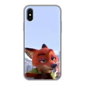 Чохол Зоотрополіс на iPhone X (Лис Нік)
