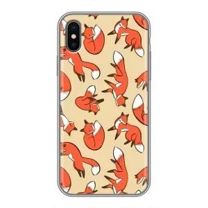 Чохли з картинкою Лисичка для iPhone X (VPrint) (Лисички)
