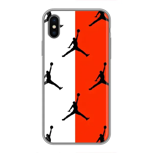 Чохол з принтом «Лого Джордан» для iPhone X