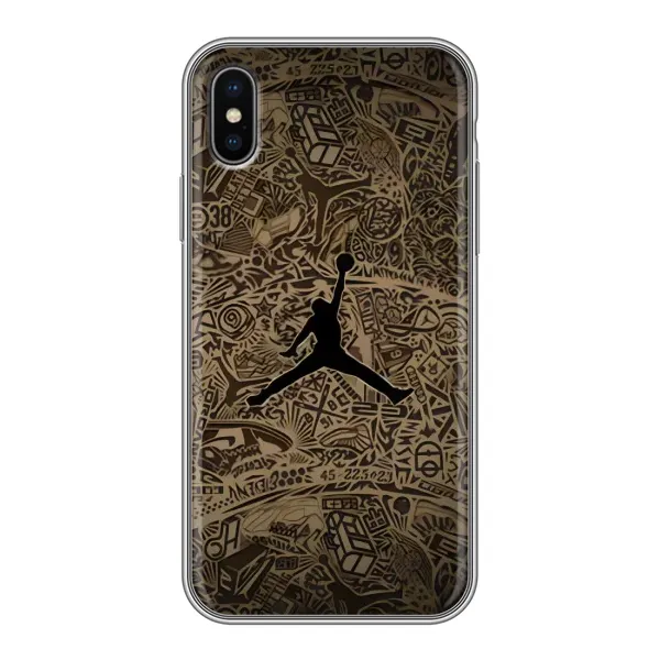 Чохол з принтом «Logo Jordan» для iPhone X