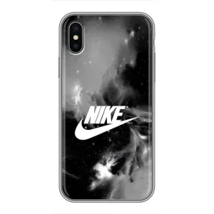 Чохол для iPhone X - з принтом Найк (AlphaPrint) (Лого Найк)