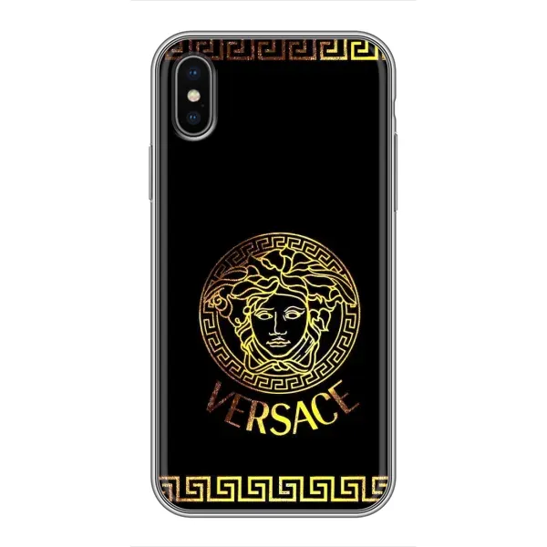 Чохол з принтом «Logo Versace» для iPhone X