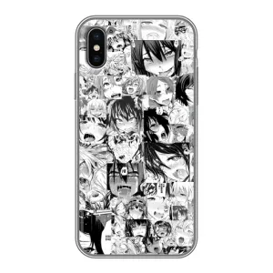 Анімешний чохол для iPhone X (Ahegao manga)
