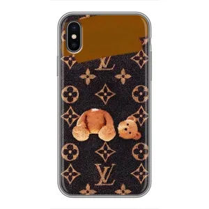 Бренднові Чохли для iPhone X - (PREMIUMPrint) (Ведмедик без голови)