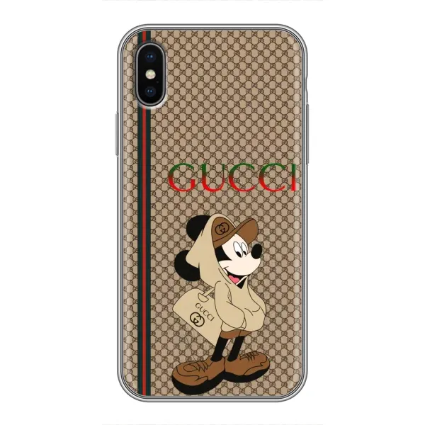Чохол з принтом «Mickey GUCCI» для iPhone X