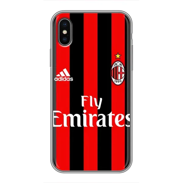 Чехол с принтом «Milan» для iPhone X