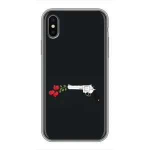 Чехлы (ART) Цветы на iPhone X (VPrint) (Неочікувані квіти)