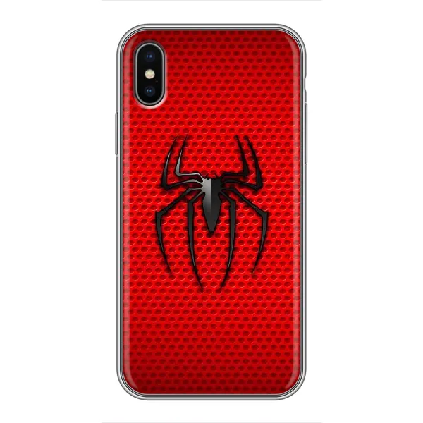 Чохол з принтом «Павук Марвел» для iPhone X