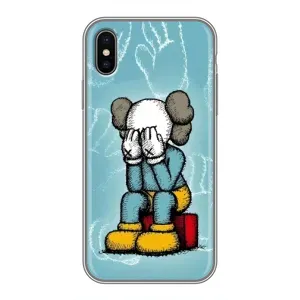 Чохли для iPhone X - Bearbrick Louis Vuitton (PREMIUMPrint) (Плач Bearbrick)