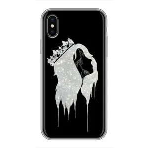 Чохол з Короною Епл X - (AlphaPrint) (Принцеса)
