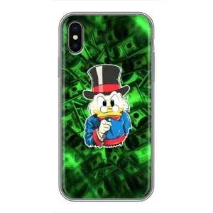 Чехли для Епл X - Scrooge MagDag (PREMIUMPrint) (Скрудж МакДак)