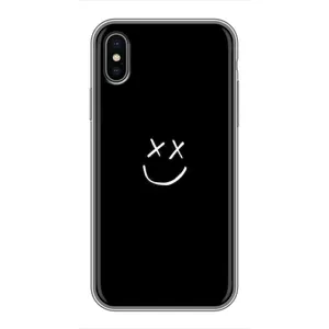 Чохол для Епл X - (AlphaPrint) з принтом (ТОП продажів) (Смайл)