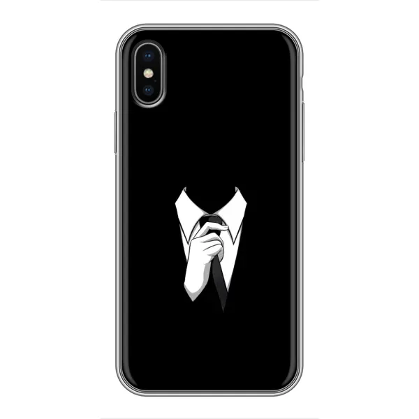 Чохол з принтом «Стиляга» для iPhone X