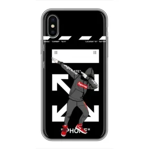Чеохол для iPhone X з картинкою Supreme (AlphaPrint) (Супрім)
