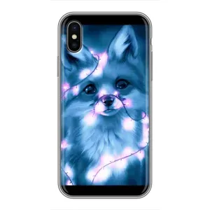 Чохли з картинкою Лисичка для iPhone X (VPrint) (Яскрава лисичка)