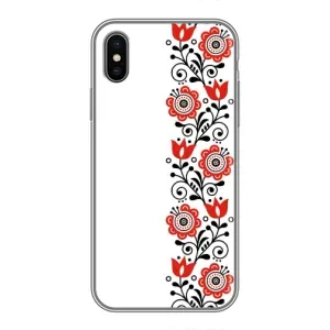Чохол для Патріота України iPhone X - (AlphaPrint) (Яскрава вишиванка)