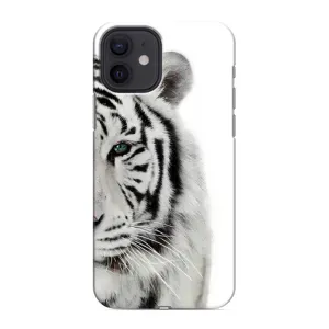 Чехлы с картинками животных iPhone 12 mini (Белый Тигр)