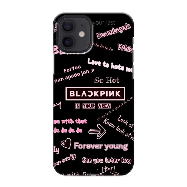 Чехол с принтом «BLACKPINK» для iPhone 12 mini