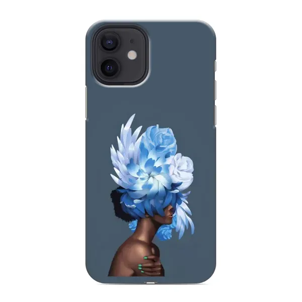 Чехол с принтом «Цветы на голове» для iPhone 12 mini Чехол с принтом «Цветы на голове» для iPhone 12 mini