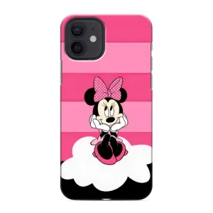 Эксклюзивный чехол для iPhone 12 mini (AlphaPrint - Мультяшные) (Девочка Maus)