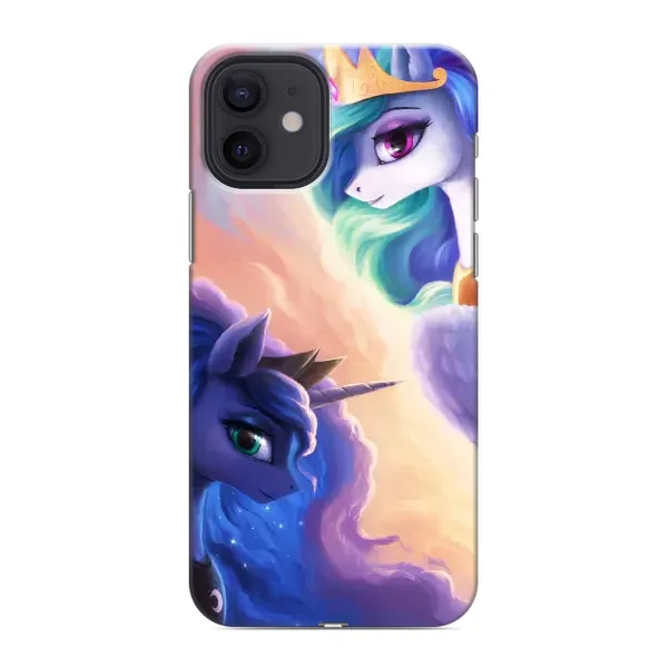 Чехол с принтом «Единорожки» для iPhone 12 mini