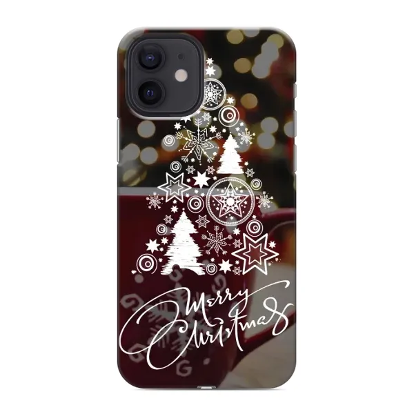 Чохол з принтом «Ялинка яскрава» для iPhone 12 mini