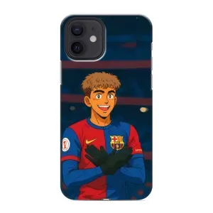 Чехол с футболистом Ламин Ямаль iPhone 12 mini (Футболист Ямаль)