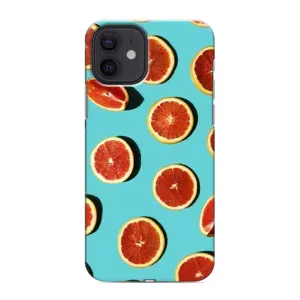 Чехлы с Фруктами для iPhone 12 mini (VPrint) (Грейпфрут)