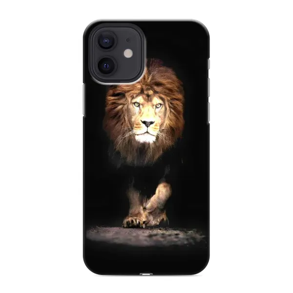 Чехол с принтом «Лев» для iPhone 12 mini