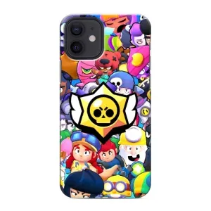 Чехол для iPhone 12 mini Бравл Старс (VPrint)