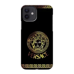 Чехлы VERSACE для Айфон 12 мини (PREMIUMPrint) (Logo Versace)