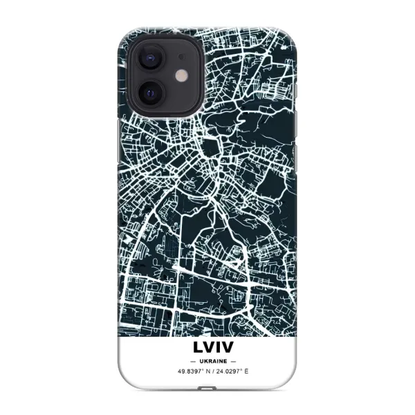 Чехол с принтом «Львов» для iPhone 12 mini