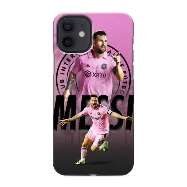 Чохол з принтом «Messi Miami» для iPhone 12 mini